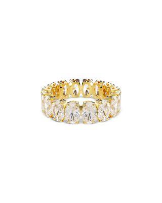 Matrix Oval Crystal Eternity Ring by SWAROVSKI