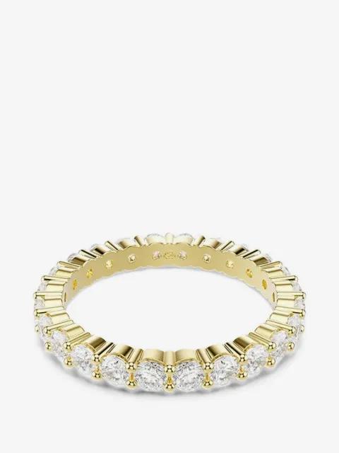 Matrix Vittore crystal-embellished eternity band ring by SWAROVSKI