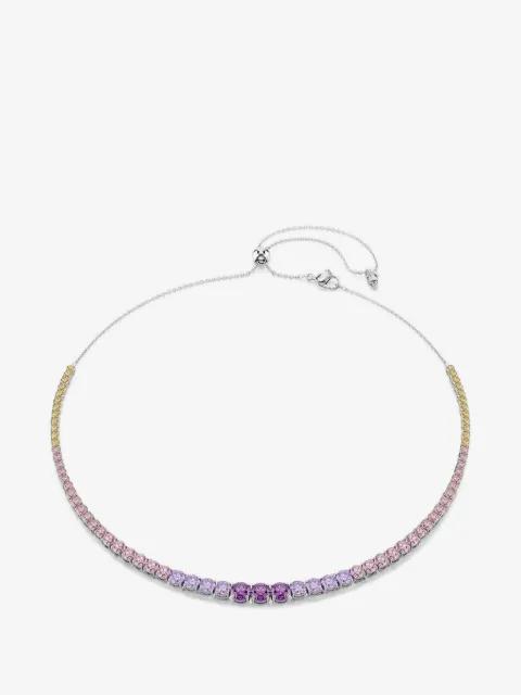 Matrix crystal-embellished necklace by SWAROVSKI