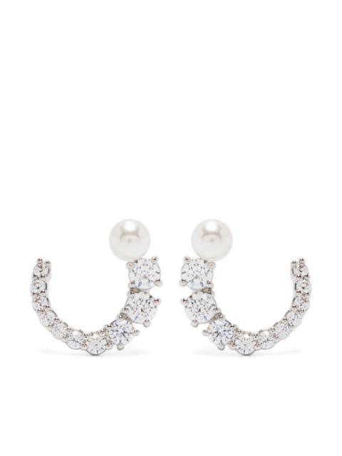Matrix stud earrings by SWAROVSKI