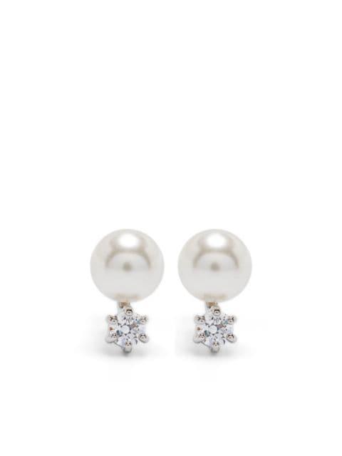 Matrix stud earrings by SWAROVSKI