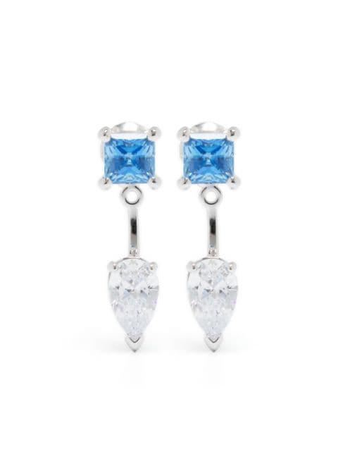 Mesmera crystal-embellished drop earrings by SWAROVSKI