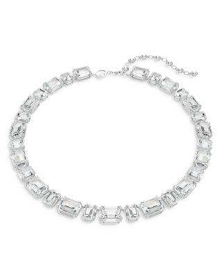 Millenia Octagon Crystal Tennis Necklace by SWAROVSKI
