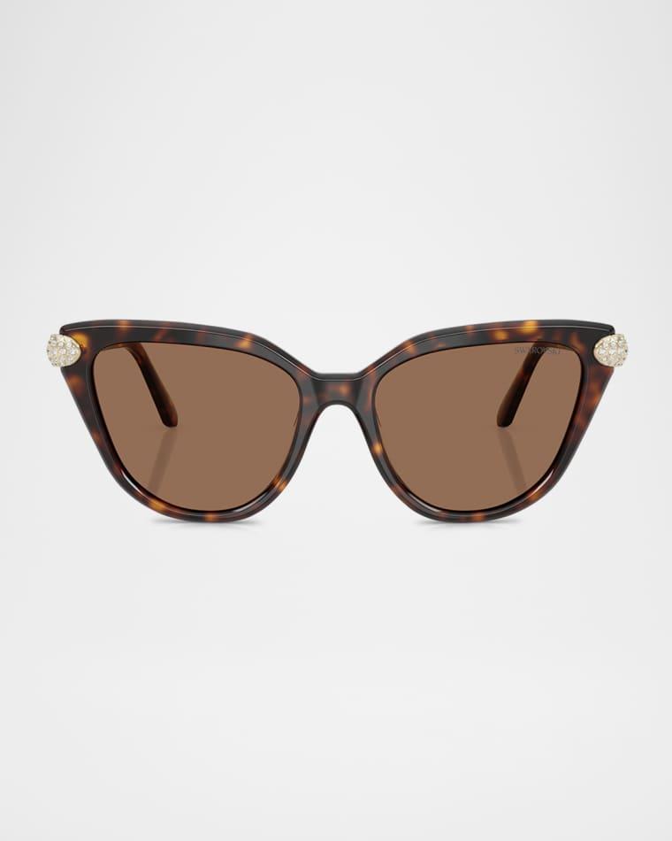 SK6038 Cat-Eye Embellished Sunglasses by SWAROVSKI