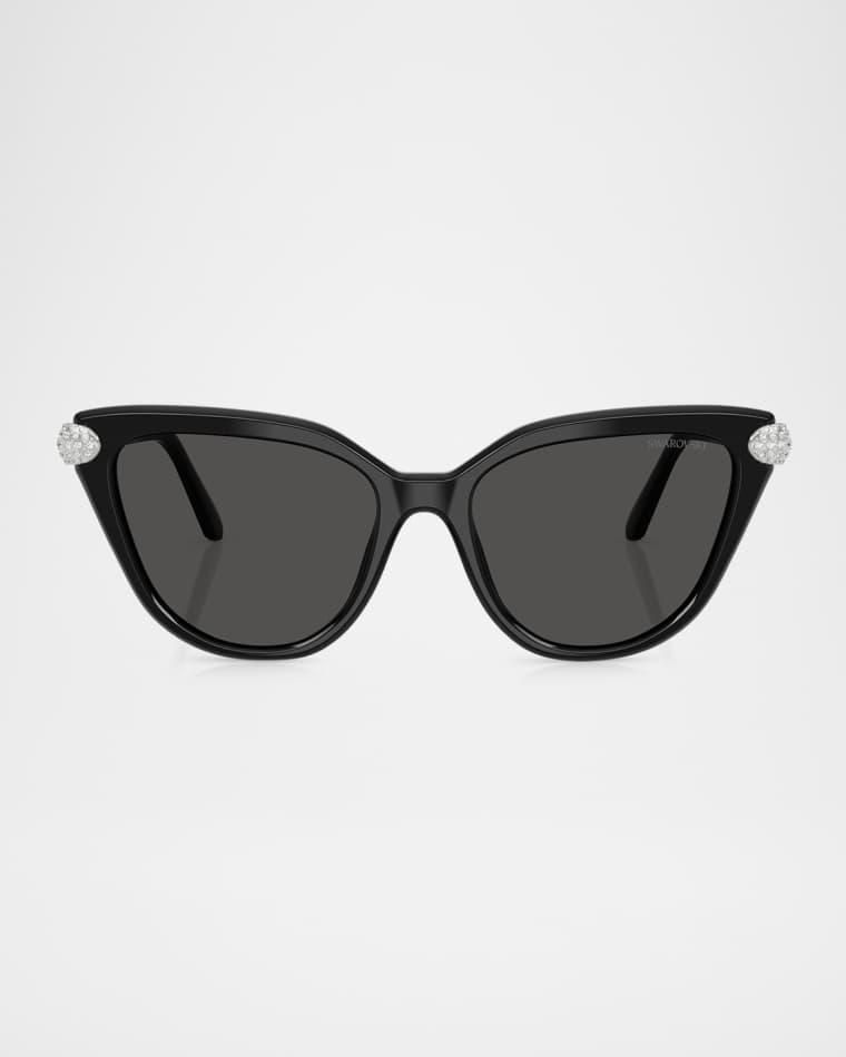 SK6039 Cat-Eye Acetate Sunglasses by SWAROVSKI