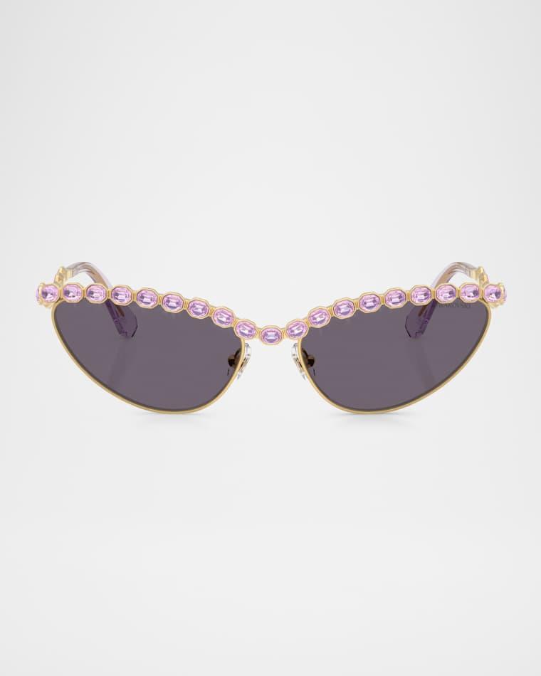 SK7030 Cat Eye Crystalized Sunglasses by SWAROVSKI