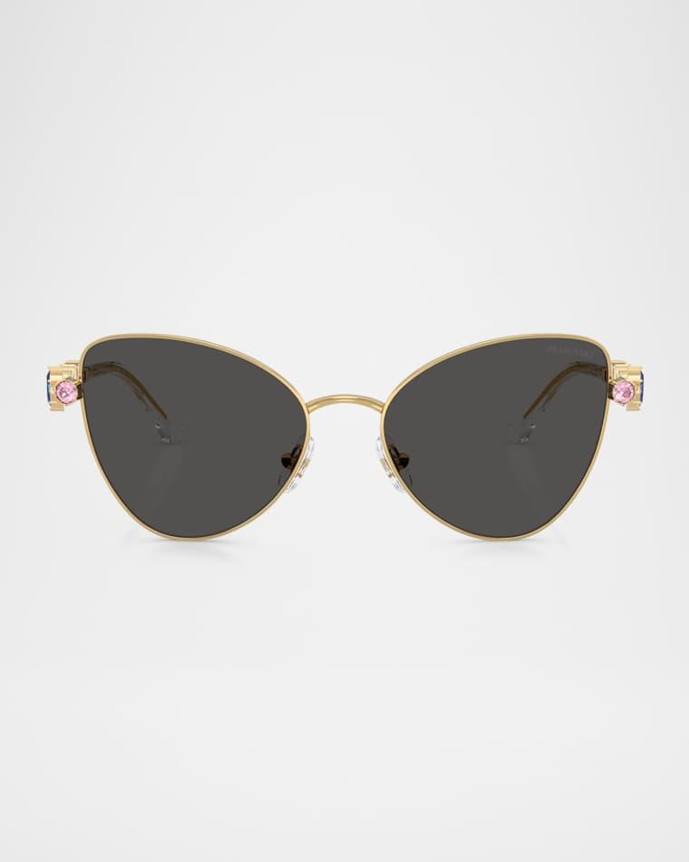 SK7034 Butterfly Crystalized Sunglasses by SWAROVSKI