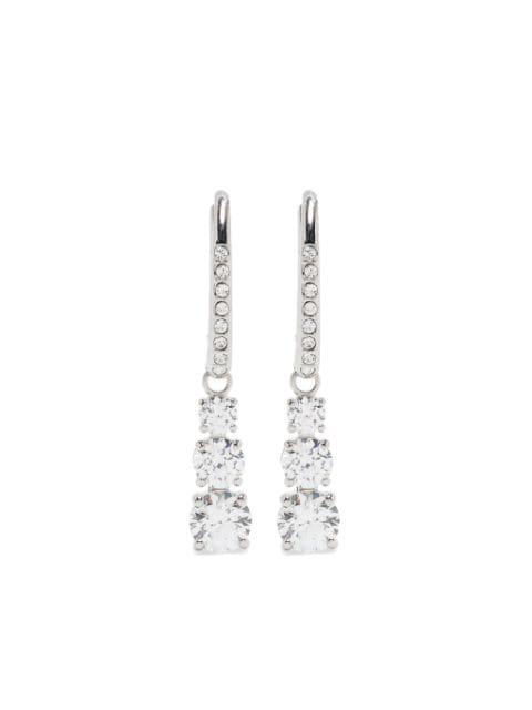Stilla Attract Trilogy drop earrings by SWAROVSKI