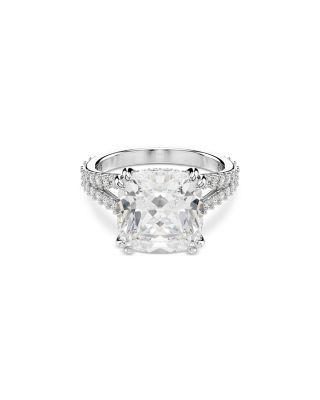 Stilla Square Crystal Ring by SWAROVSKI