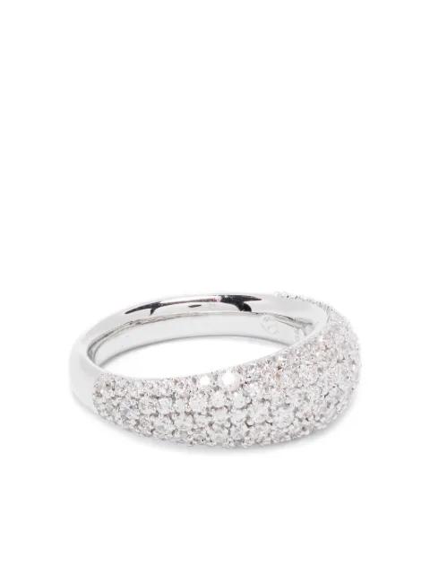 Sublima crystal-embellished ring by SWAROVSKI