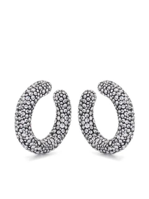 Sublima hoop earrings by SWAROVSKI