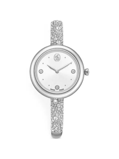 Sublime crystal-embellished 28mm watch by SWAROVSKI