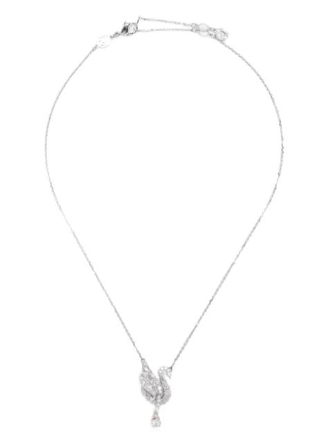 Swan-crystal pendant necklace by SWAROVSKI
