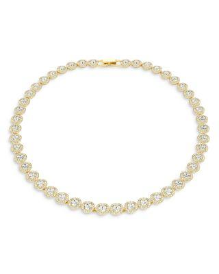 Una Angelic Crystal Tennis Necklace by SWAROVSKI