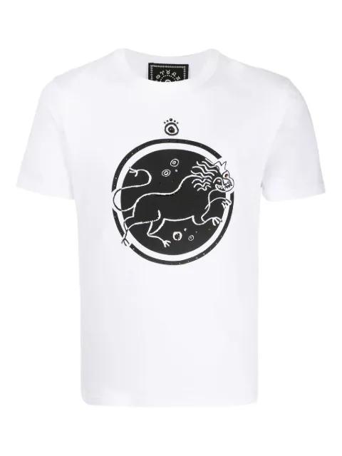 crystal-embellished T-shirt by SWAROVSKI