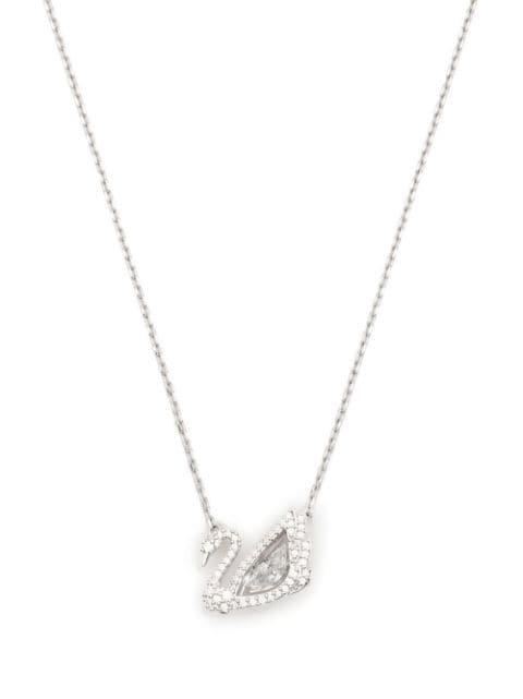 crystal-embellished logo pendant chain by SWAROVSKI