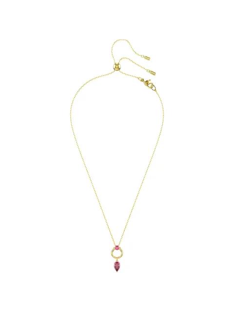 crystal-pendant cable-link necklace by SWAROVSKI