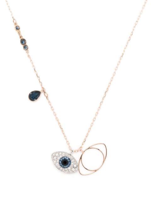 eye gemstone pendant necklace by SWAROVSKI