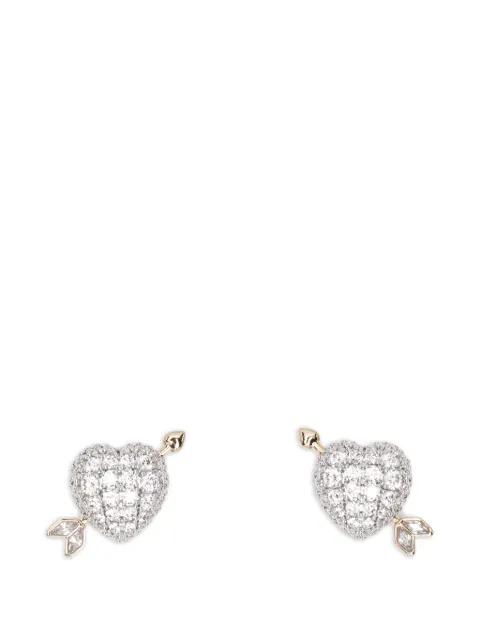 heart-shape earrings by SWAROVSKI