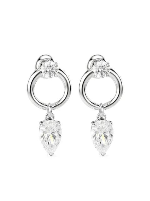 pear-shaped zirconia earrings by SWAROVSKI