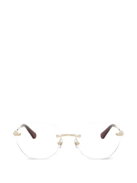 round-frame glasses by SWAROVSKI