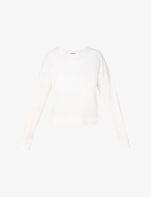 After Class Crop Cotton and Modal-Blend Sweatshirt by SWEATY BETTY