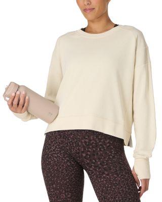 After Class Cropped Sweatshirt by SWEATY BETTY