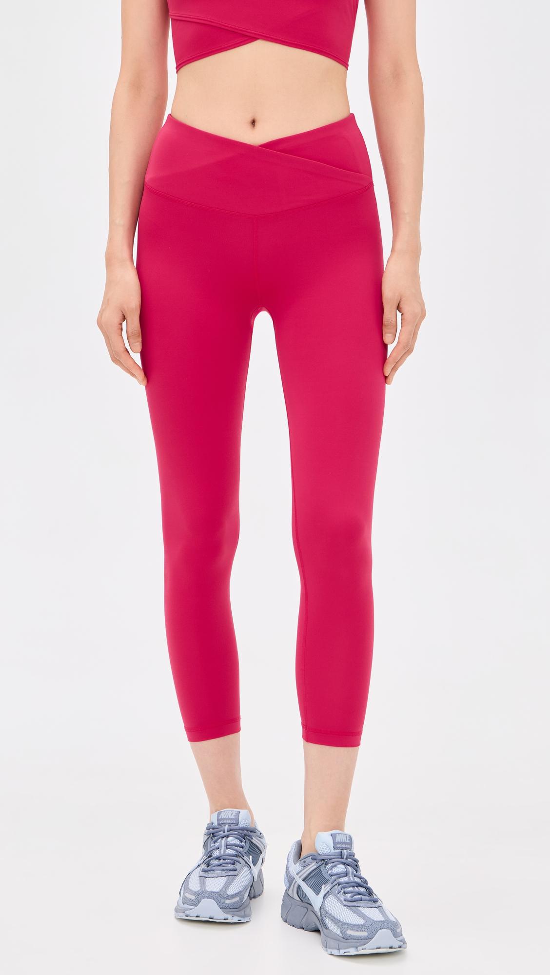 All Day 7/8 Wrap Waist Leggings by SWEATY BETTY