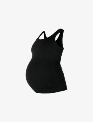 All Day Maternity Scoop-Neck Stretch-Woven Vest by SWEATY BETTY All Day Maternity Scoop-Neck Stretch-Woven Vest by SWEATY BETTY