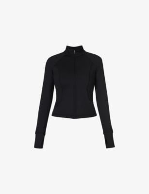 All Day zip-up stretch-woven jacket by SWEATY BETTY