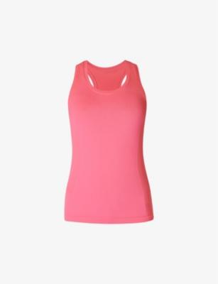 Athlete Seamless stretch-woven tank top by SWEATY BETTY