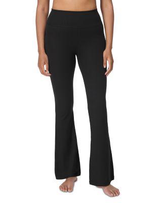 Glow Flex Rib Flare Pants by SWEATY BETTY