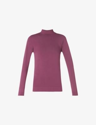 Modal High-Neck Base Layer Ski Top by SWEATY BETTY