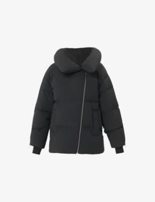 Nimbus Cloud Funnel-Neck Shell-Down Puffer Jacket by SWEATY BETTY