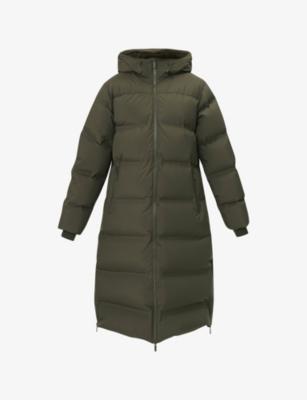 Nimbus Longline Waterproof Shell-Down Puffer Coat by SWEATY BETTY