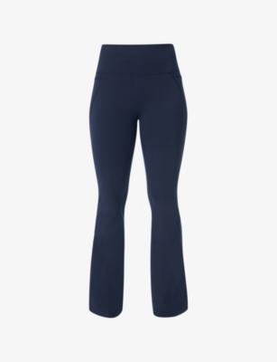 Power 30in Flared Stretch-Woven Gym Leggings by SWEATY BETTY