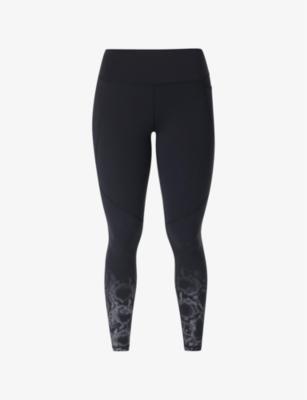 Power Reflective Stretch-Woven Workout Leggings by SWEATY BETTY