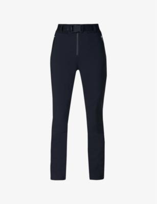 Power belted-waist high-rise shell ski trousers by SWEATY BETTY