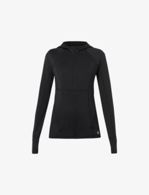 Pro Run zip-up stretch-woven top by SWEATY BETTY