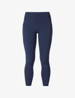 Runners 7/8 High-Rise Stretch-Jersey Leggings by SWEATY BETTY