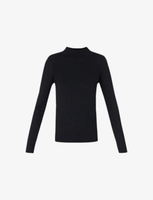 SB High Neck Ski Midlayer Knitted Top by SWEATY BETTY