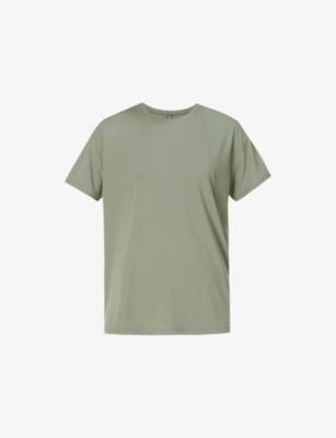 Soft Flow Studio Wrap-Back Stretch-Jersey T-Shirt by SWEATY BETTY
