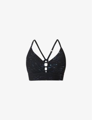 Super Soft Strappy-Back Stretch-Woven Bra by SWEATY BETTY