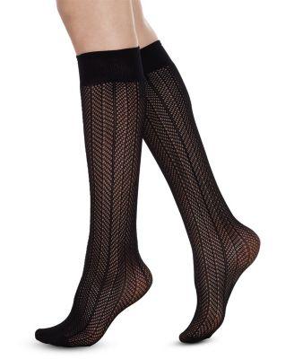 2-Pack Astrid Net Knee-Highs by SWEDISH STOCKINGS
