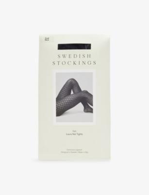 Laura Net Stretch-Knit Tights by SWEDISH STOCKINGS