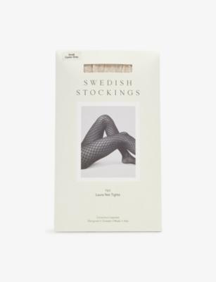 Laura Net Stretch-Knit Tights by SWEDISH STOCKINGS