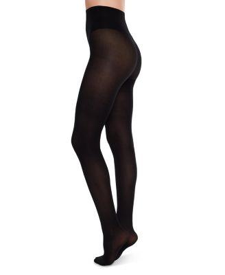 Nina Fishbone Tights by SWEDISH STOCKINGS