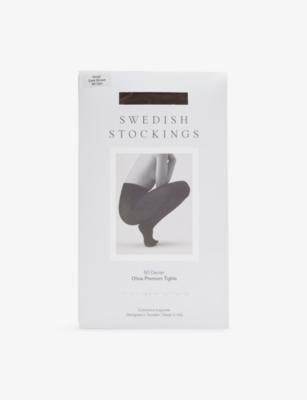 Olivia Premium Stretch-Woven Tights by SWEDISH STOCKINGS