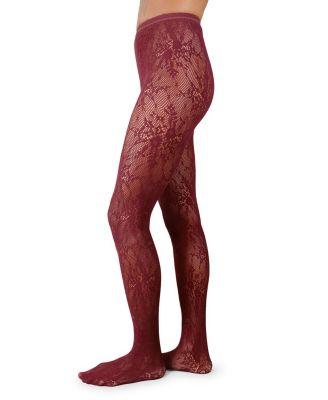Rosa Lace Tights by SWEDISH STOCKINGS