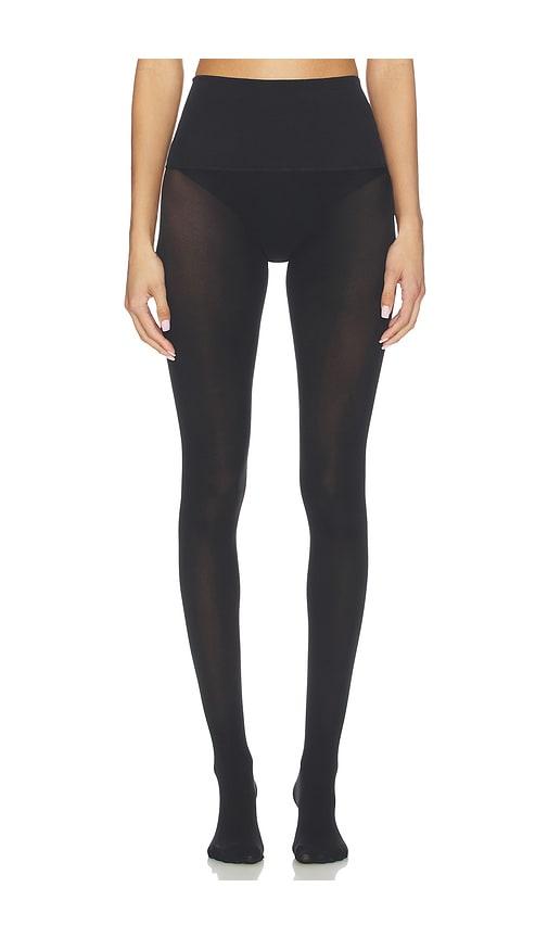 SWEDISH STOCKINGS Hanna Seamless Tights in Black by SWEDISH STOCKINGS